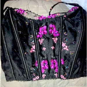 Victorias Secret Long Line Bustier w/ matching panty